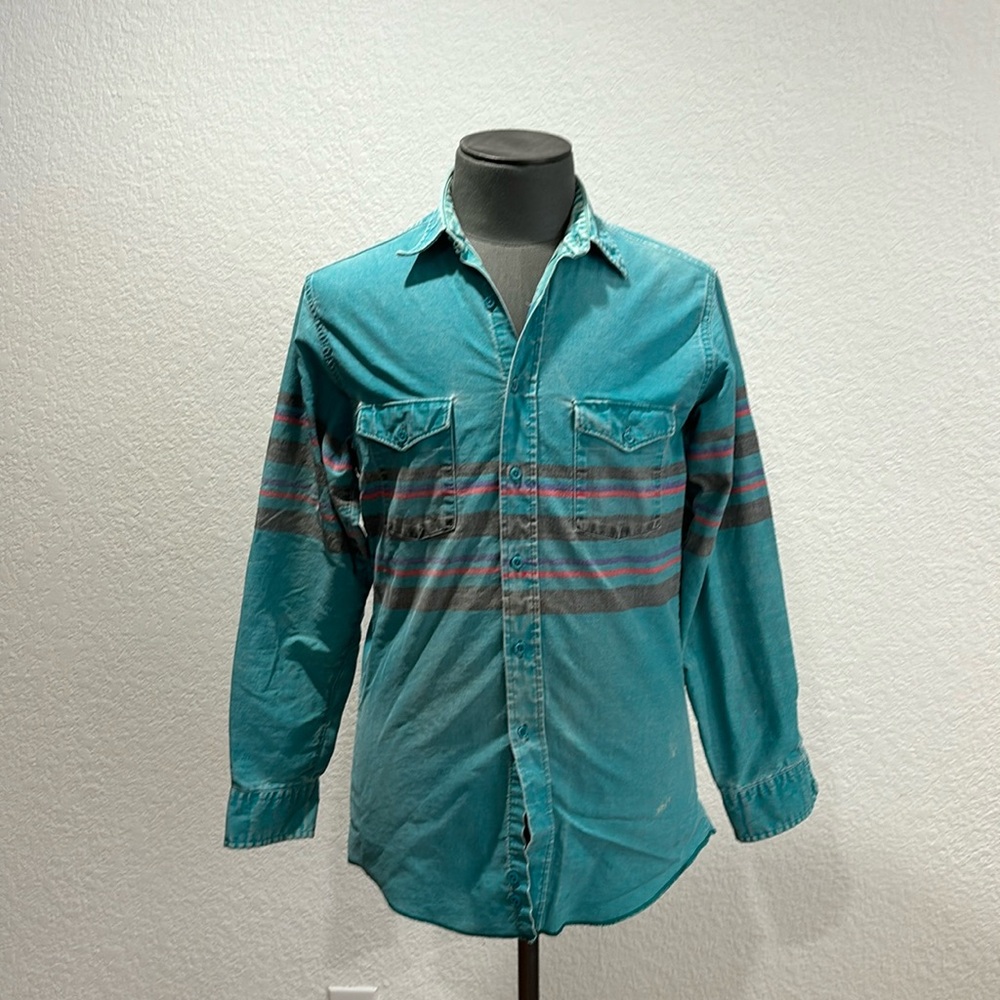 Vintage Wrangler Brushpopper Western Shirt